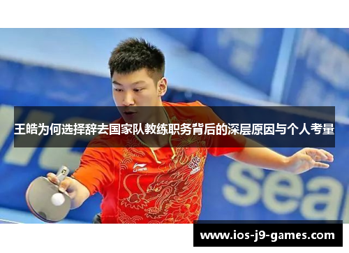 王皓为何选择辞去国家队教练职务背后的深层原因与个人考量